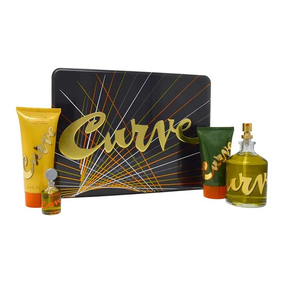 Curve Caballero 4 Piezas Volumen De La Unidad 125 Ml