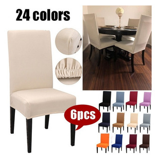 I 6 Fundas Protectoras Para Sillas De Comedor, Asiento De I 6 Fundas Protectoras Para Sillas De Comedor, Asiento De