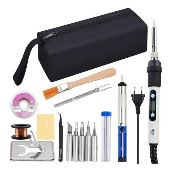 Cautín Regulable 80w 110v Soldador Kit Ideal Para Reparacion