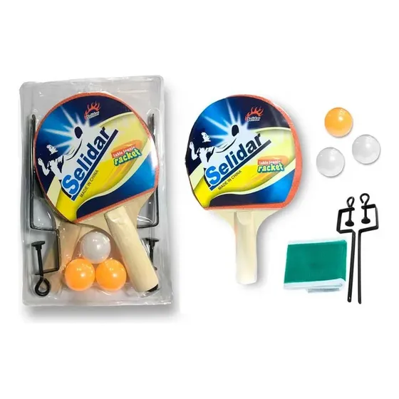Set De Ping Pong Madera
