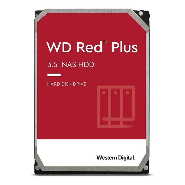 Western Digital Disco Duro Interno Wd Red Plus Nas De 4 Tb,
