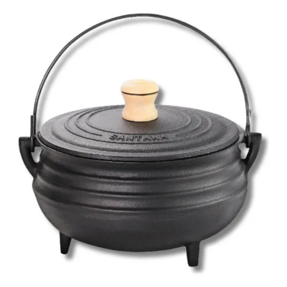 Panela Ferro Santana Caldeirão Bruxa 2,1 L Rústica Oferta