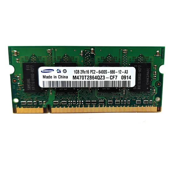 Memoria Ram Para Laptop Ddr2 1gb Bus 800mhz Pc2 6400