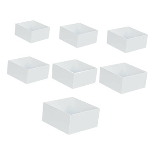 Riser Acrílico Riser Stands Food Riser Cube Estilo C Riser Acrílico Riser Stands Food Riser Cube Estilo C