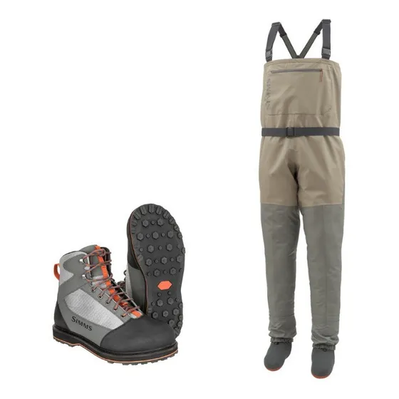 Wader + Zapatos Simms