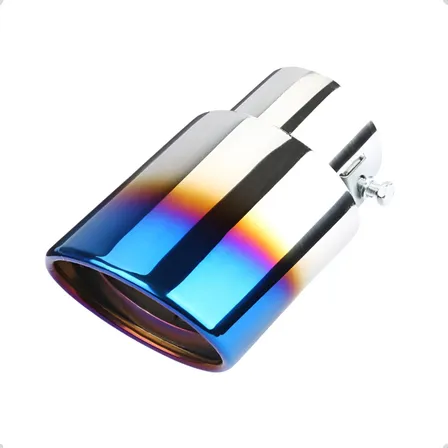 Ponteira Universal Escapamento Aço Burned Tip Reto Carro