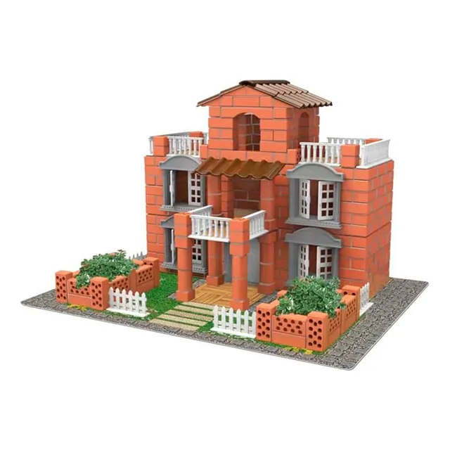 Set Bloques X456pz Casa Construcción Ladrillos + Acc El Rey