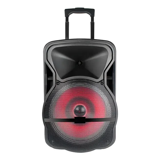 Parlante Fiesta 12' 220w Rms Batería Mic Inalámbrico Color Negro | Cuotas sin interés