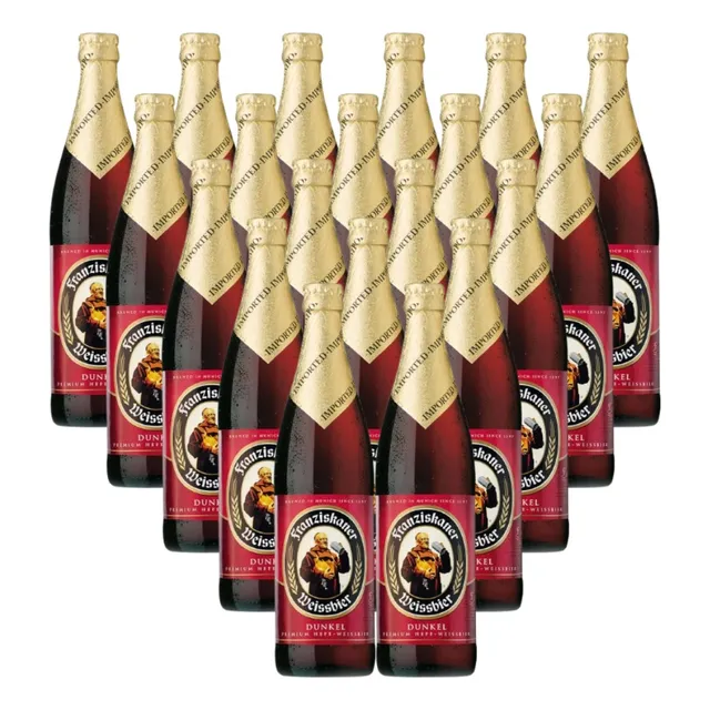 Cerveza Franziskaner Dunkel Botella 500ml X 20