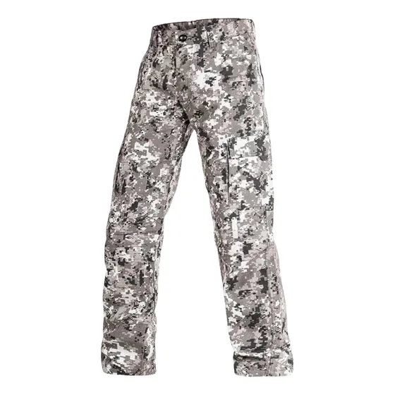 Pantalón 2 Bolsillos Uniforme Antidesgarro Pixelado Gris