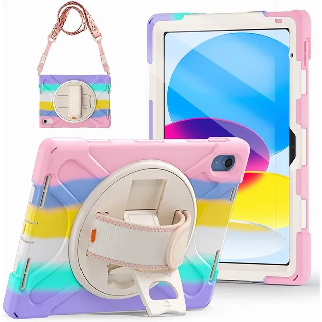 Funda Para iPad 10ª Generación 10.9  2022 A2696/a2757 Rosa