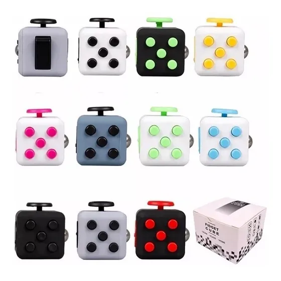 Cubo Smart Anti Stress Yeah Toys Fidget Ansiedad Spinner Color Toca Toca