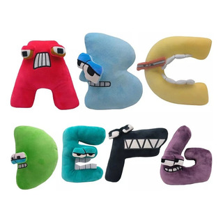 7pcs Alphabet Lore Muñeco Peluche Niño Juguete A B C D E F G 7pcs Alphabet Lore Muñeco Peluche Niño Juguete A B C D E F G