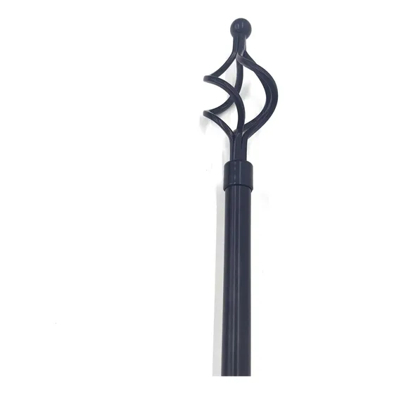 Barrote Extensible De Hierro Para Cortina, 160 A 220cm