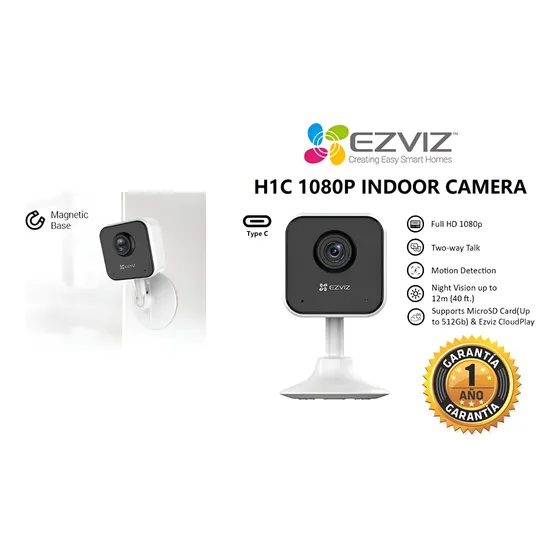 Camara Ip 2 Mp Wifi Para Interior Ezvix Hikvision