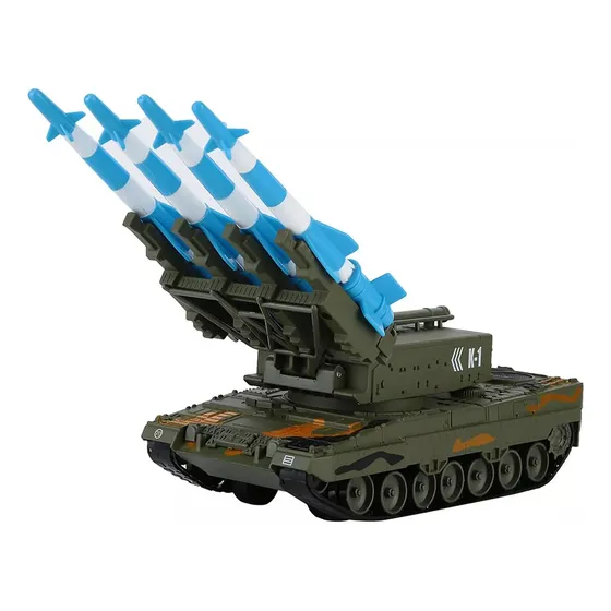 Carro Tanque Militar Misiles Metalico Coleccion