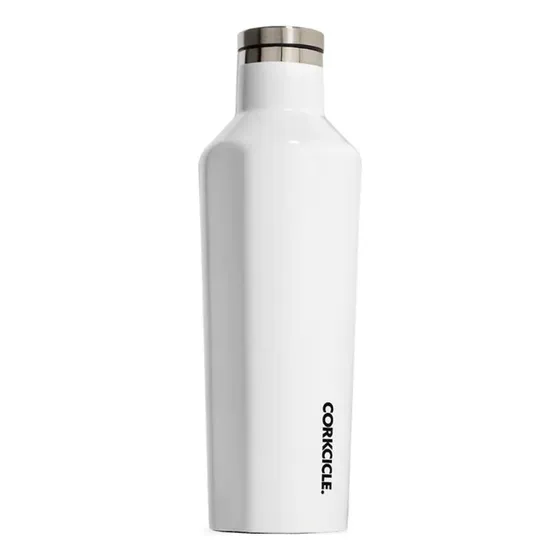 Botella Térmica Corkcicle Canteen 475 Ml Color Blanco