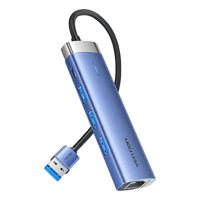 Usb 3.0 Hub-3 Gigabit Ethernet Rj45 Tarjeta Red Windows 