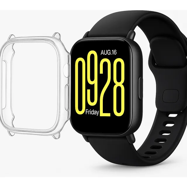 Capa Case Transparente Smartwatch Redmi Watch 5 Active