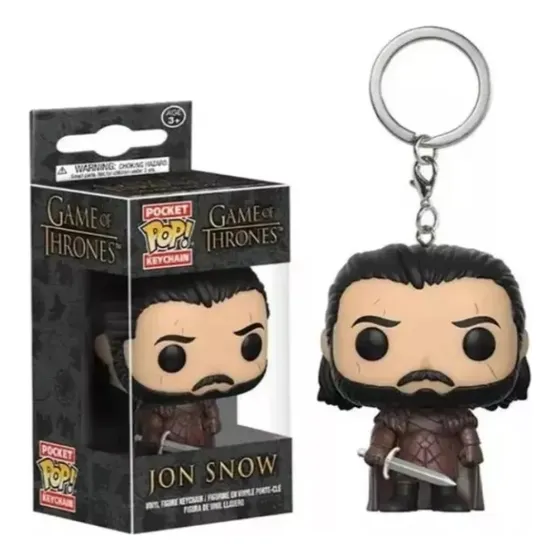 Jon Snow Game Of Thrones Pocket Pop Llavero