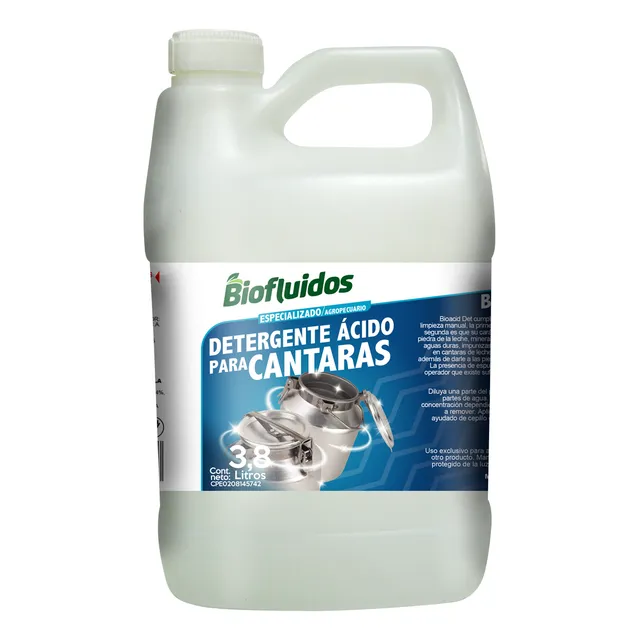 Detergente Acido Para Cántaras (bioacid Det) Galón