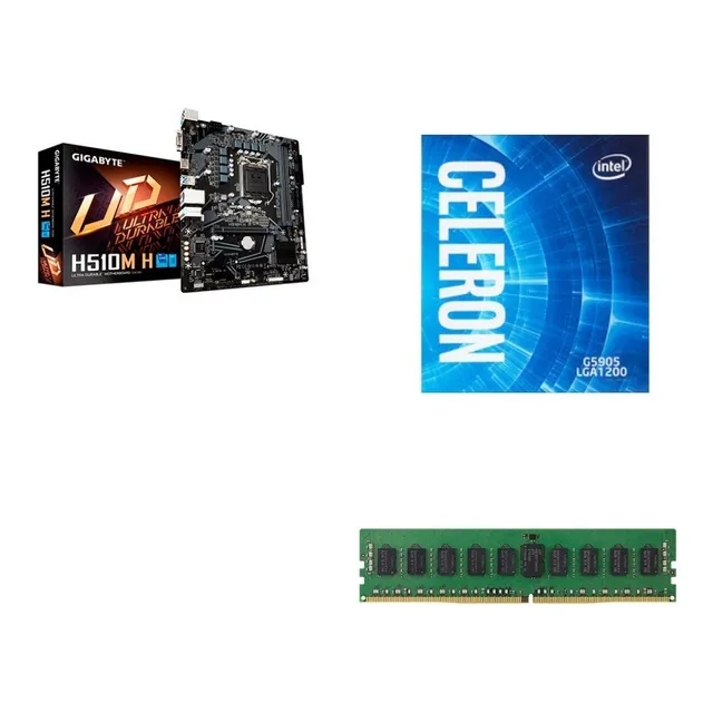 Kit Actualización Intel Celeron G5905 H510 Ram 8gb Kt