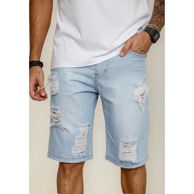 Bermuda Masculina Short Masculino Jeans Original Linha Gold Bermuda Masculina Short Masculino Jeans Original Linha Gold