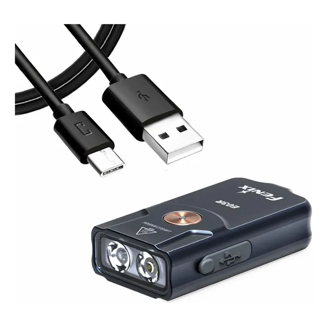 Fenix E03r Linterna Recargable Edc 260 Lumen Luz Roja C