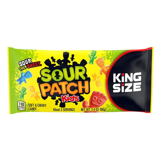 Sour Patch Kids Clásico Bolsa King Size 96 Gr
