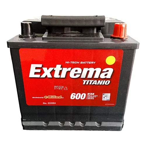 Batería Grupo 36 Dlm 600 Amp Extrema 15 Meses Garantía 