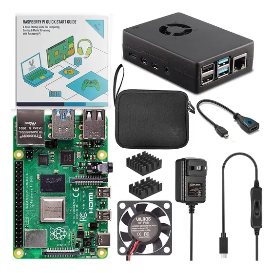 Raspberry Pi 4 Model B 8gb Ram + Case + Disipador + Ventilad