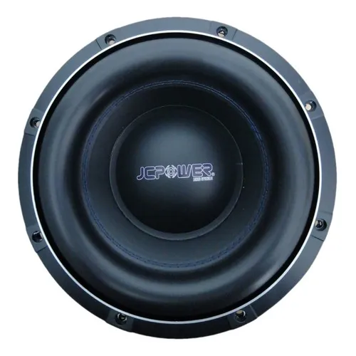 Subwoofer Jc Power Rs-10d4 10 PuLG Doble Bobina 1200w Max Color Negro