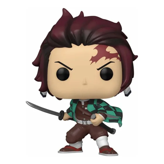 Figura de acción Tanjiro Kamado 49010 de Funko Pop! Animation