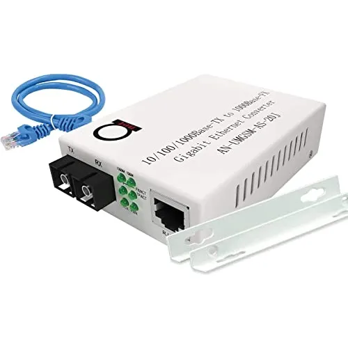 Conversor De Medios De Fibra Gigabit De Modo Único - Módulo
