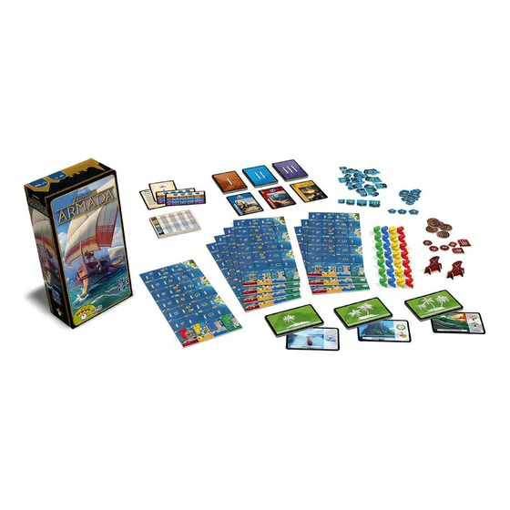 7 Wonders Armada Expansion  Juego De Mesa