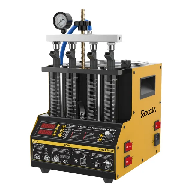 Máquina De Limpieza Y Prueba De Inyectores Marca Roccia