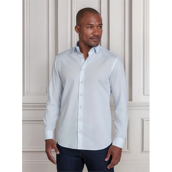 Camisa Concept Individual Lisa Stretch Azul Claro Tam. 03