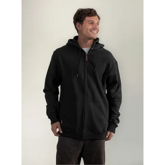 Polerón Con Capucha Y Cierre Ykk® Hombre Lingue Lenga®  