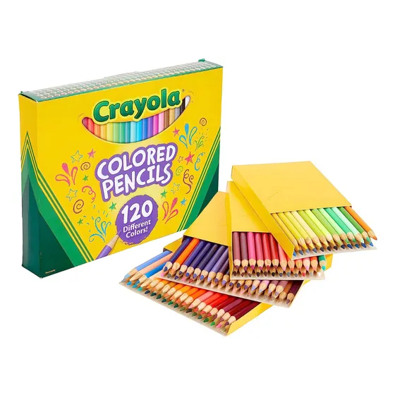 120 Lapices De Color Crayola, (no Repite Color) Color del trazo Multicolor