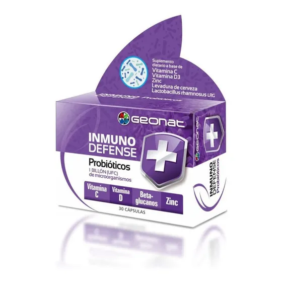 Geonat Inmuno Defens Probioticos X 30 Comp Sabor No