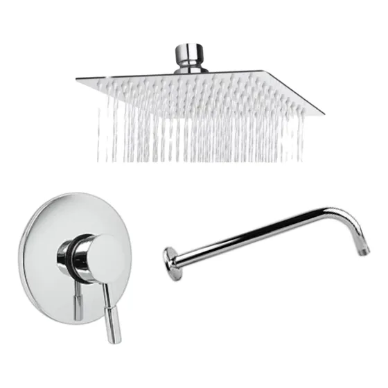 Kit De Duchas Para Baños Con Llave Monomando Y Tubo