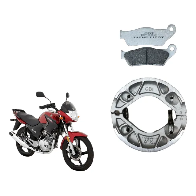 Kit Frenos Cerámica Cbi Yamaha Ybr 125