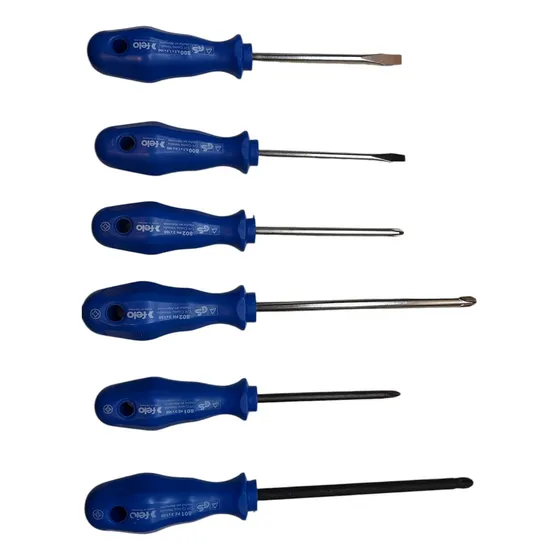 Juego Set Destornilladores Felo Aleman X 6 Unidades 800