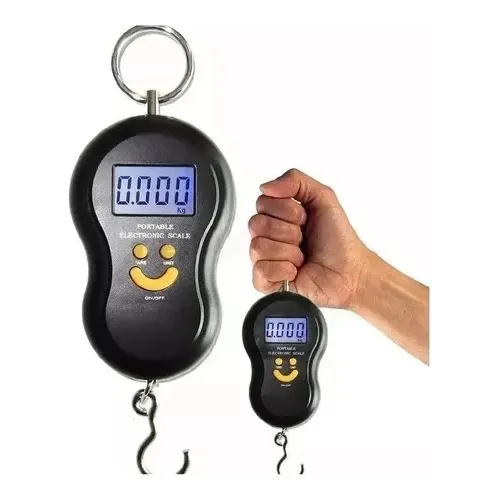 Balanza Maleta Peso Portatil Digital Colgante Equipaje 50kg 