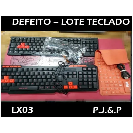Defeito - Lote Teclado  - Lx03