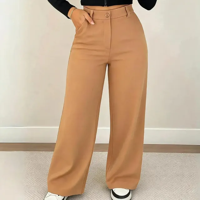 Calça Feminina Pantalona Alfaiataria Versatil Linha Premium