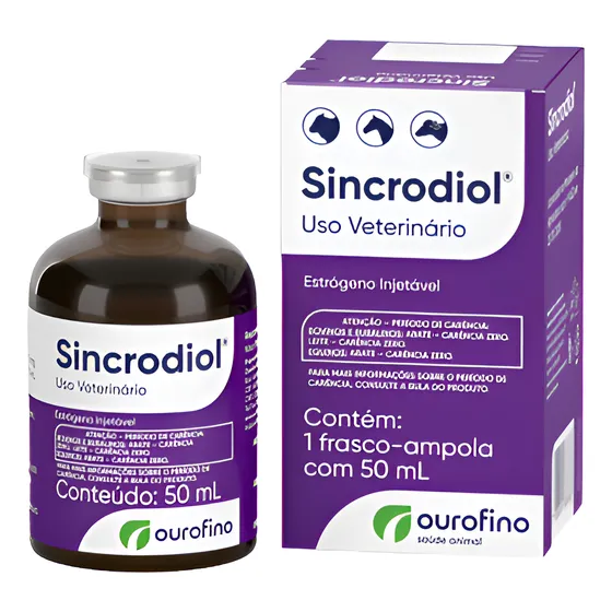 Sincrodiol 50ml Uso Veterinário - Ourofino