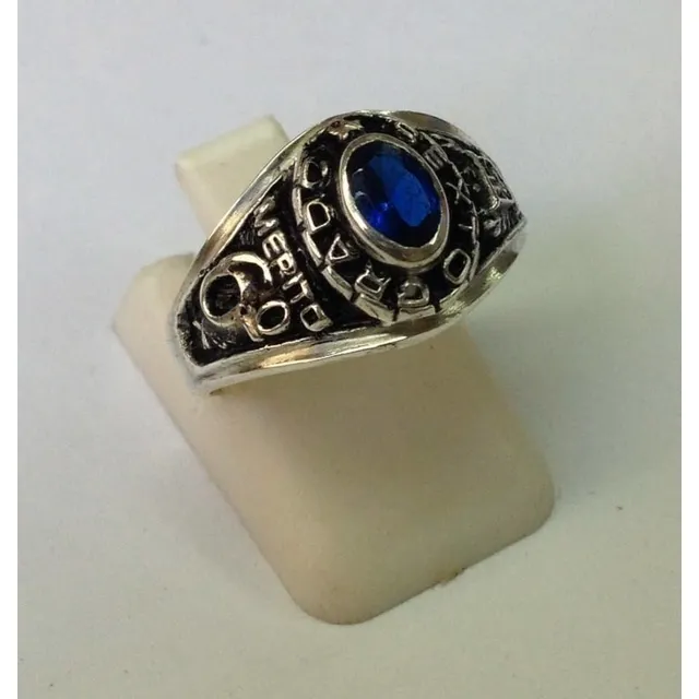 Hermosos Anillos De 6to Grado En Plata Ley 950