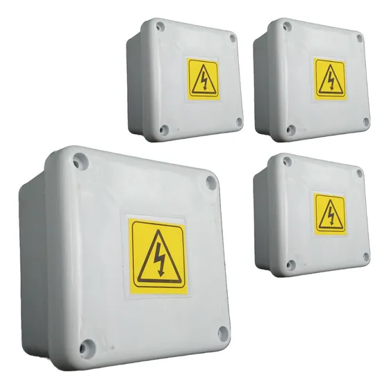 Pack Caja Estanca De Paso 9x9x5 Cm Por 10 Unidades Plastico