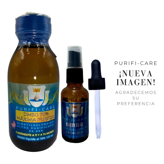 Dmso 70% Ultra Purificado - 125 Ml